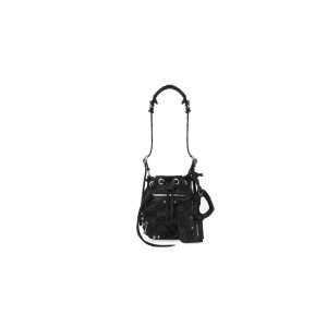 Balenciaga Neo Cagole XS Handbag BB Monogram Denim